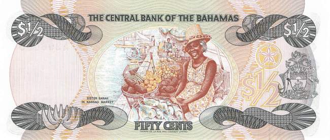 Bahamas 50 Cents p42 1984